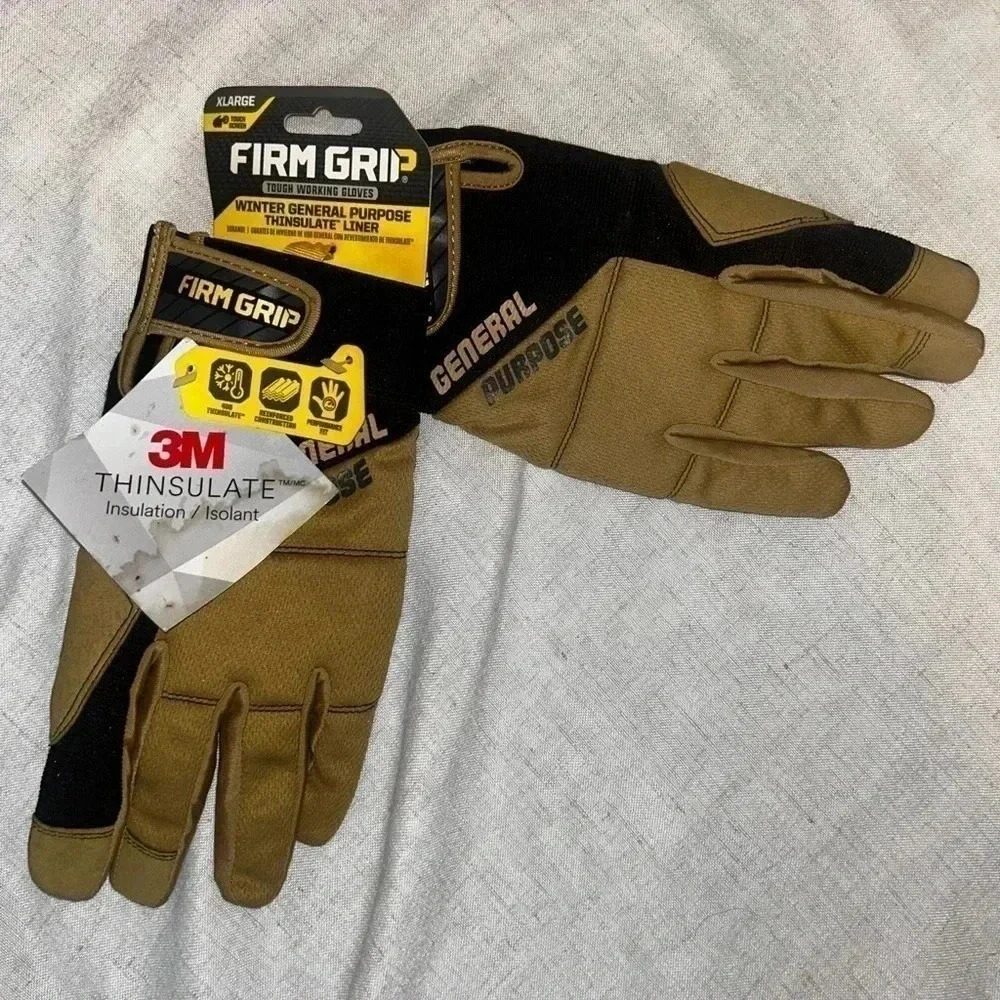 NWT FIRM GRIP GLOVES size large - Picture 1 of 2